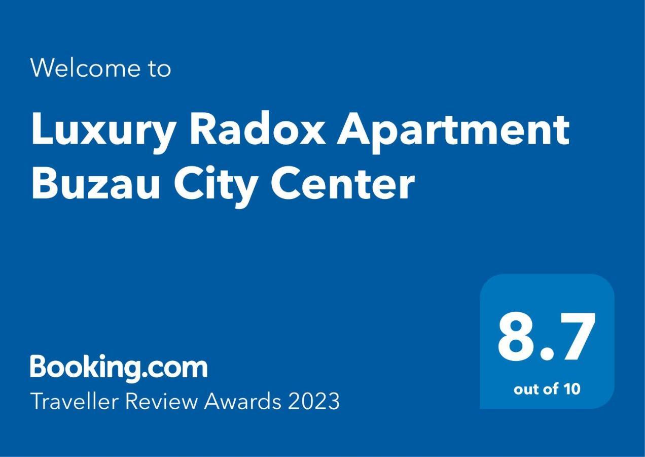Luxury Radox Apartment Buzau City Center Buitenkant foto